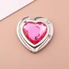 Heart Shaped Folding  Handbag Hook Bag Hanger Portable Foldable Table Hook Organizer Table Side Hooks Bag Accessories