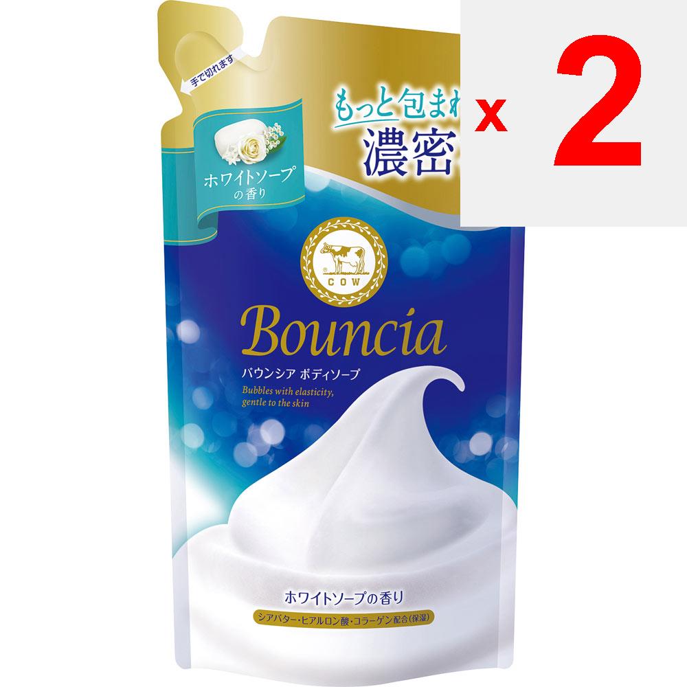Kyoshinsha Milk Soap Bouncia Body Soap White Soap Scent Refill 360mL Personal Medium Price Range <Refill the pump bottle of 'Bouncia Body Soap White S