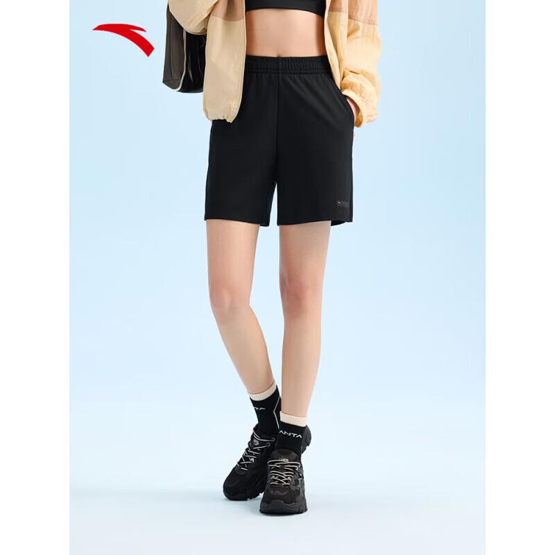 ANTA Women s Ice-Skin Knit Training Shorts L