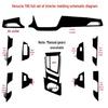 18-19 Venucia T60 Interior Sticker Kit for Console, Door, Window, Gear Shift - Color Modification Film
