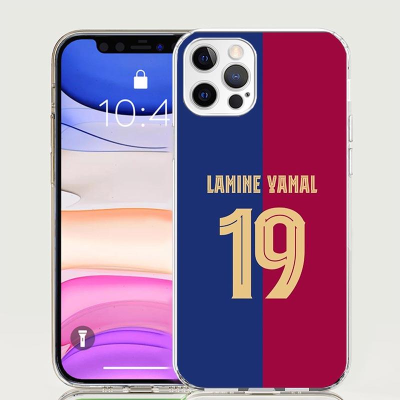 L-Lamine Y-Yamal 19 Case Phone Cover for Apple iphone 13 Pro Max 12 Mini 11 X XS XR XS Max 7 Plus 8 6S 6 5 SE 5S Trend Fundas
