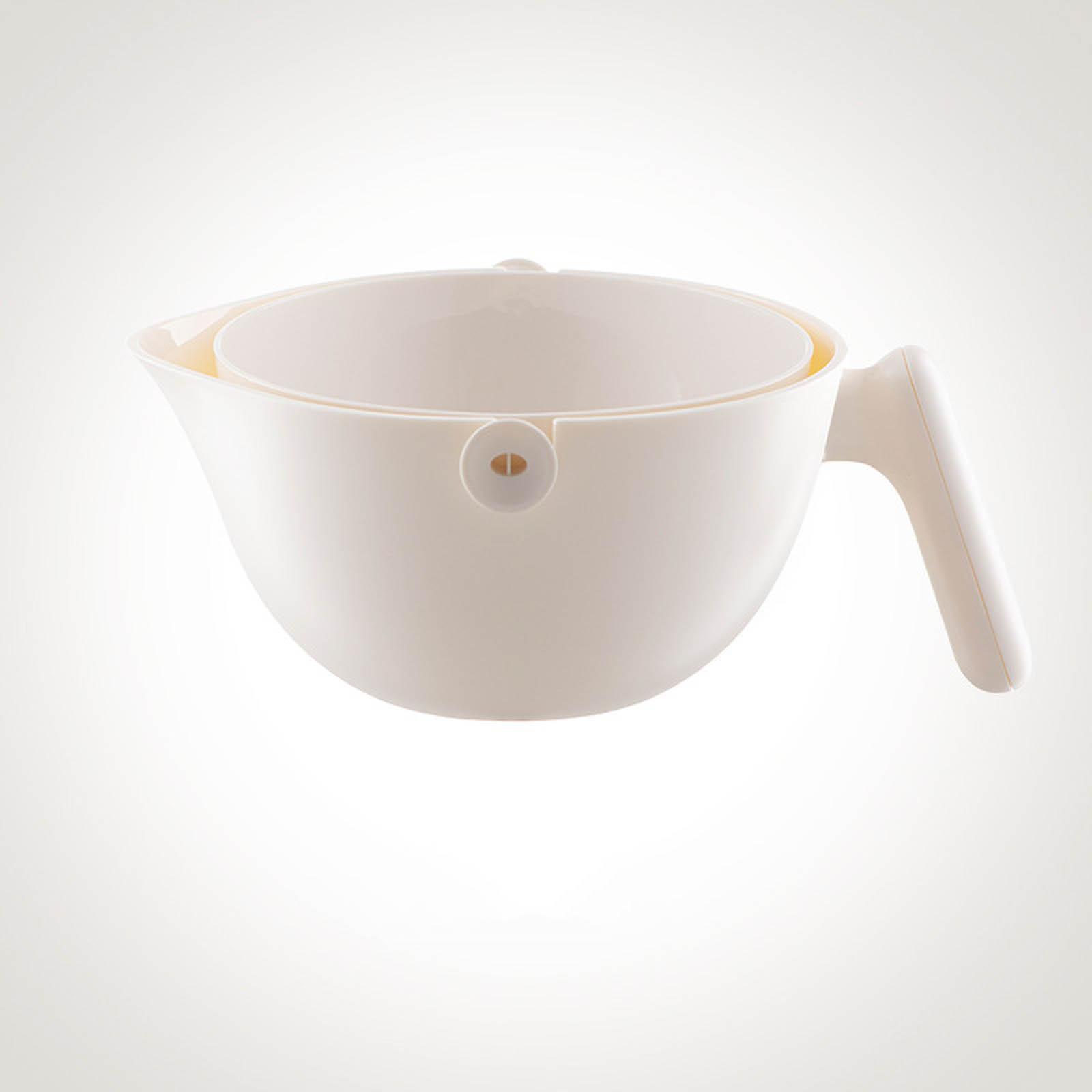 

Фильтр для очистки овощей и фруктов, корзина с двойным сливом и ручкой, миска для мытья, хранения, сита, дуршлаг, кухонная уборка One Size