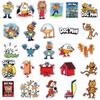 50 Waterproof Detective Dog Stickers for Kids' Phones, Water Bottles, and Journals