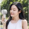 Handheld Mini Fan, USB Rechargeable, Low Noise Portable Fan, Desktop, Long Battery Life, Office Desk Small Cooling Electric Fan, White