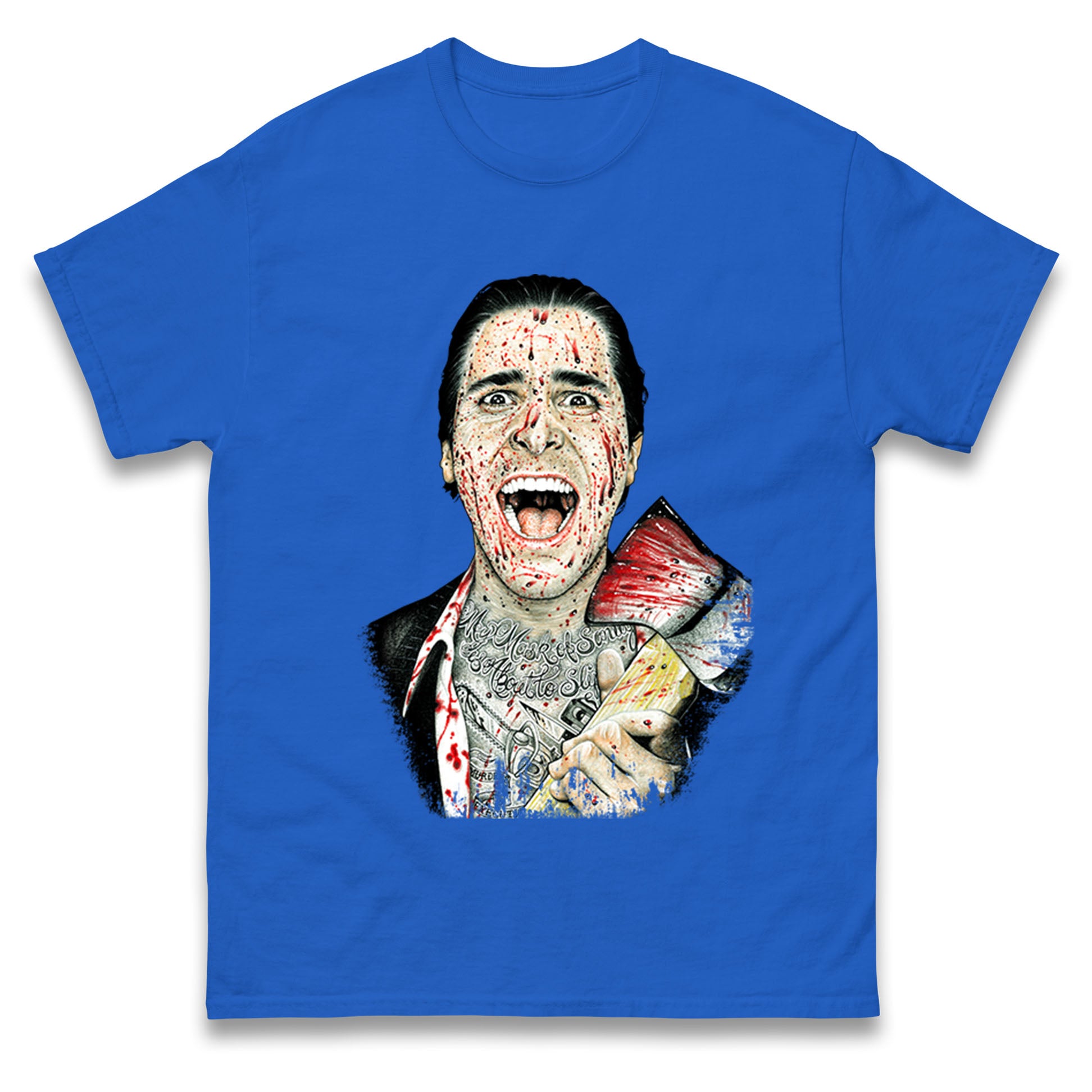 American Psycho Mens T Shirt Womens Tops Tees XL