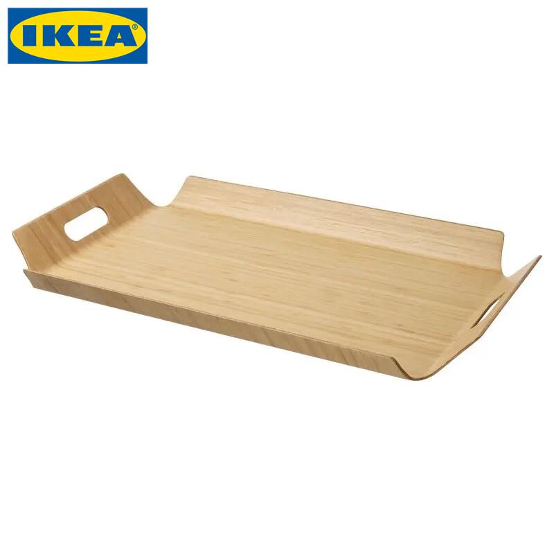 IKEA SILVERHAJMAL Bamboo Tray