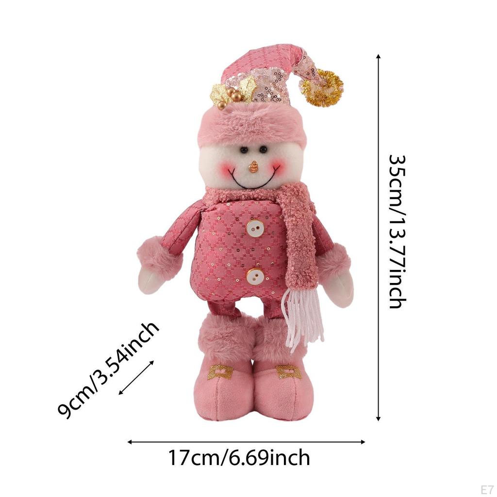 Weihnachtsdekoration Puppe Feiertagsornament Kamin Weihnachtsdeko Schreibtisch Neuheit Niedlich Zuhause Feste