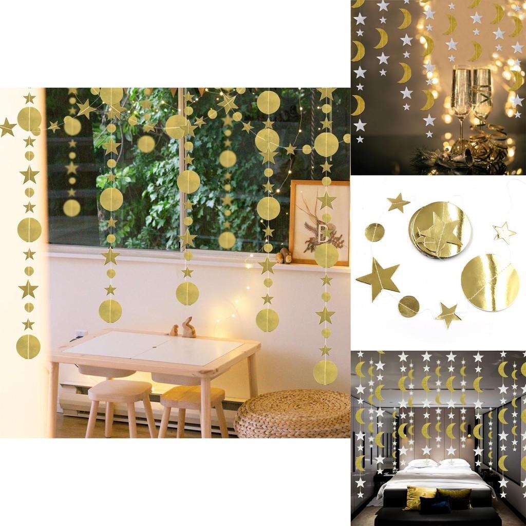 Wunderschön gefertigter Mond-Stern-Wandbehang. Verschönern Sie jeden Raum mit dieser trendigen Dekoration!