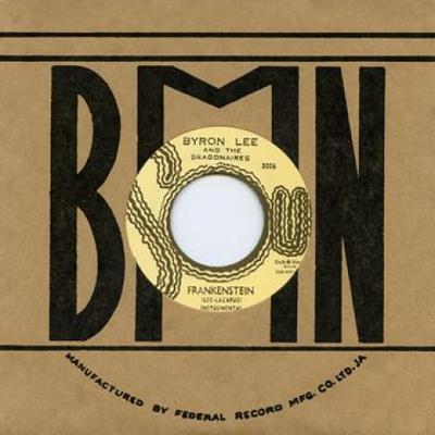 7-Zoll-Schallplatte BYRON LEE DRAGONAIRES Frankenstein Musikalisch Druck DSRRN707 SoulDub Store 1966 Japan Reggae Ska Dub