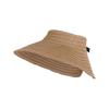 Simple Woven Women's Hat with a Wide Brim Summer Leisure Sun Protection for Going Out