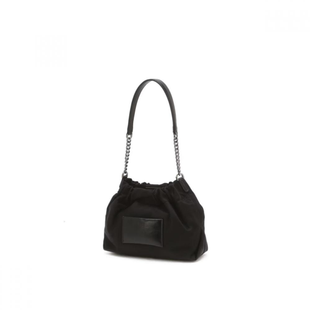 Hilton Black Antique Dd Decoration Nylon Chain Shoulder Mini Crossbody Bag Dcwa6
