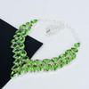 Amazing Chrysolite Gemstone Handmade 925 Sterling Silver Necklace, Chrysolite Silver Necklace For Wife, Unisex Necklace, Engagement Gift