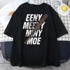 2022 Summer Fashion Women T Shirts The Walking Dead Eeny Meeny Miny Moe Negan Lucille Zombie Breathable Short Sleeve T-Shirt