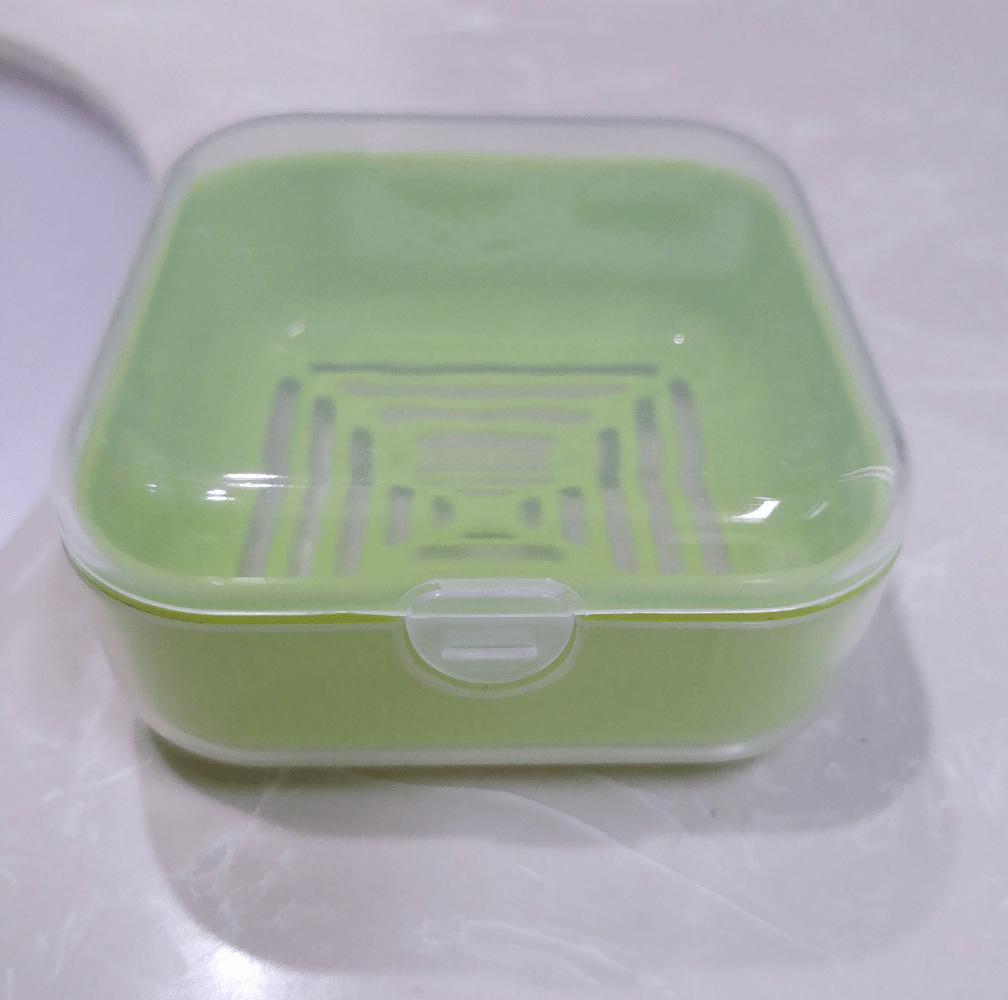 

1Pce Travel Mini Soap Box – Leakproof Design, Morandi Colors, Suitable for Dormitory, Travel, Camping, Gym