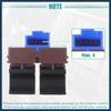 Fuel Door Trunk Lid Open Button Switch, Fuel Tank Door Trunk Lid Release Button Switch No.3C0959903B/3C0959903BREH for VW CC 2009-2017 Black, 1 Pc