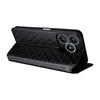 Embossed Leather Card Holder Phone Case with Magnetic Flip for Wiko T20