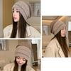 Thickening Knitted Hat Windproof Pullover Hat Casual Bonnet Caps  for Women Girls