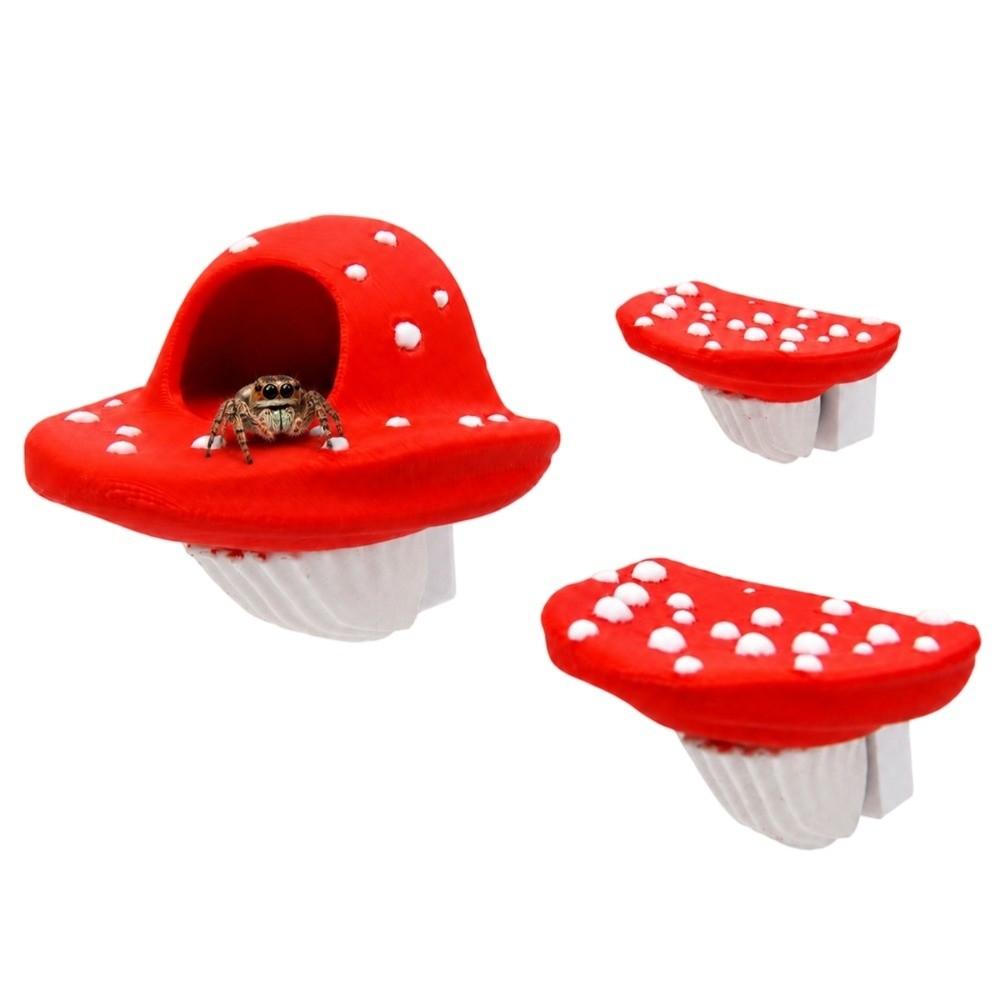 Magnetic Jumping Spider Platform Mushroom-shaped Climbing Ladder for Spider Terrarium Vivarium