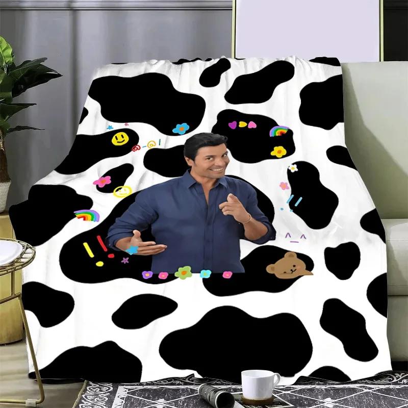 Chayanne Puerto Rican Latin Pop Printed Blanket Picnic Blankets Warm Soft and Comfortable Blanket Home Travel Birthday Gift