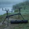 Fishing Rod Pod with Carry Bag Stable Gear Foldable for Lakeside, Carp Fishermen