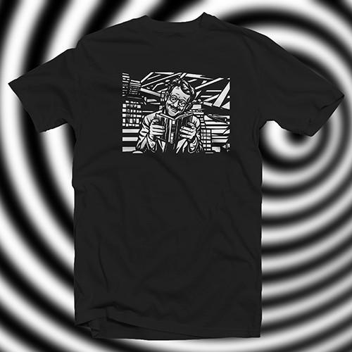 Сумеречная зона ХЛОПКОВАЯ ФУТБОЛКА Наконец-то достаточно времени Берджесс Мередит Книжный червь Унисекс Футболка S