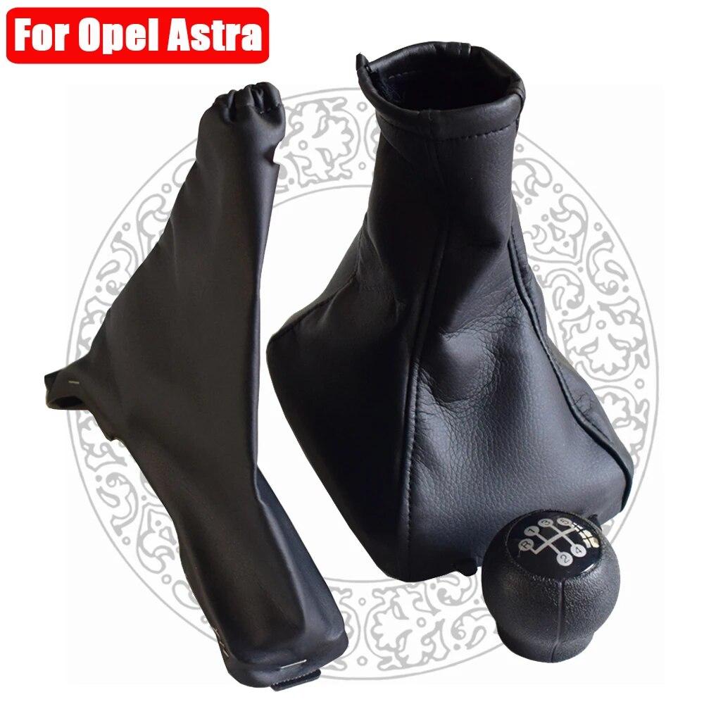 

Для Vauxhall Opel Astra II G Zafira A 1998-2010, чехол рычага переключения передач и ручки ручного тормоза, противоскользящий чехол для стояночного ручного тормоза автомобиля Gear Knob