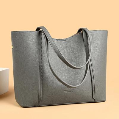 Women's High-Quality Leather Shoulder Bag  Crossbody  Messenger Tote Bag  Branded Large Bag