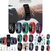 New 115plus Color Screen Smart Bracelet Waterproof Sports Bluetooth Heart Rate Blood Pressure Gift