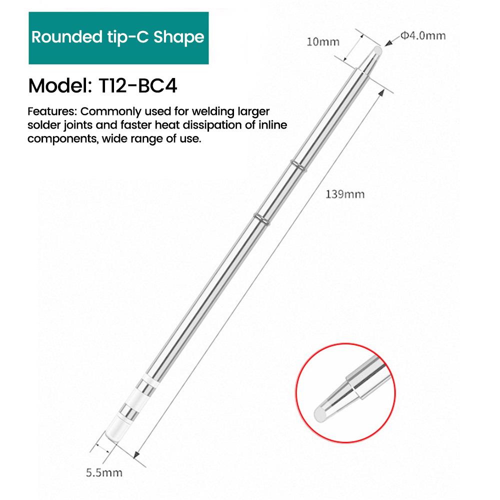 T12 Soldering Solder Iron Tips T12 Series Replace Soldering Iron Tips For Hakko fx951 DIY Soldering Station Kits