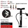 Portable Mini High Pressure Air Inflator for Bikes, Motorcycles, and Balls
