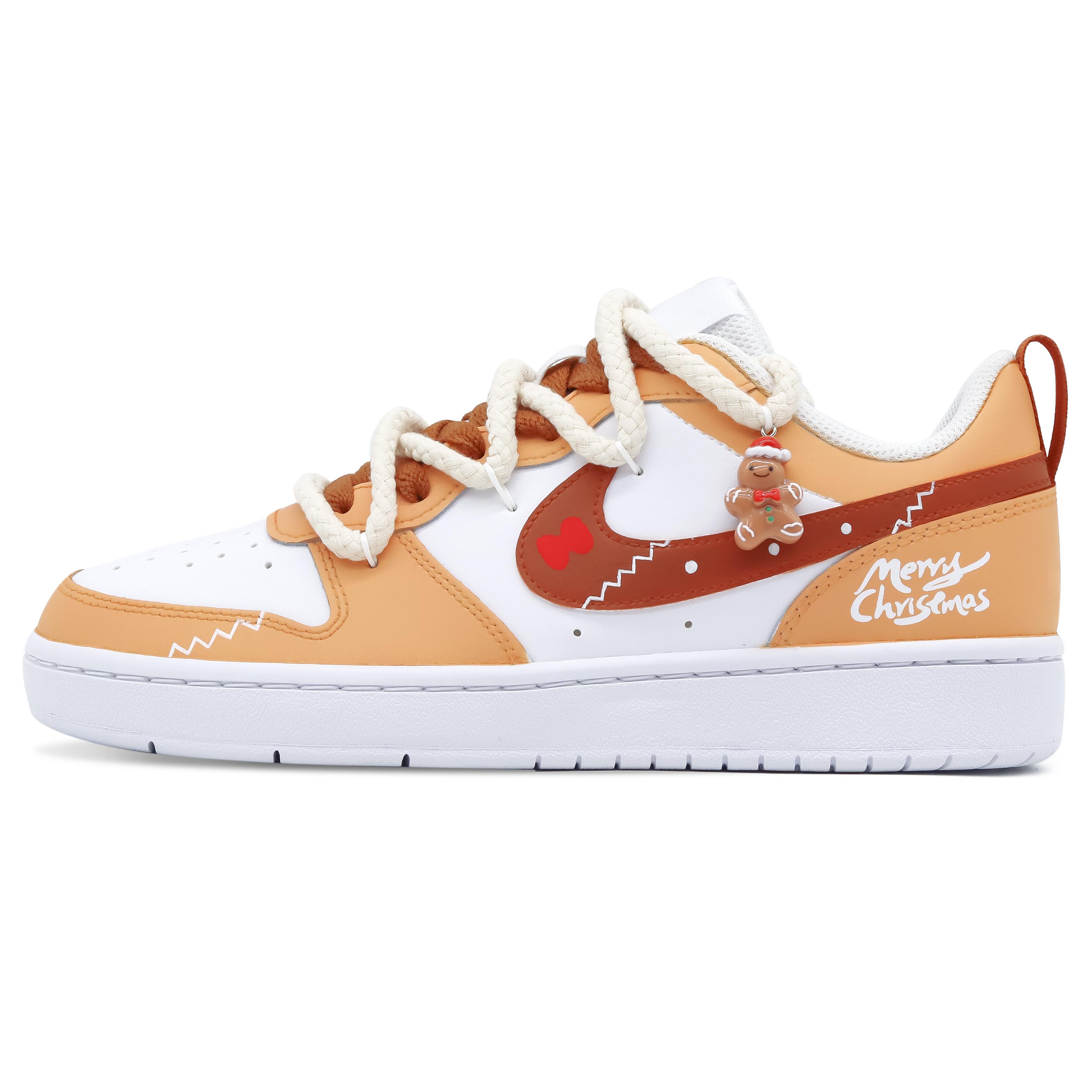 

Nike Court Borough Skateboard Shoes Women s Low Top Brown/Dark Brown BQ5448-100(Team52-) 35.5