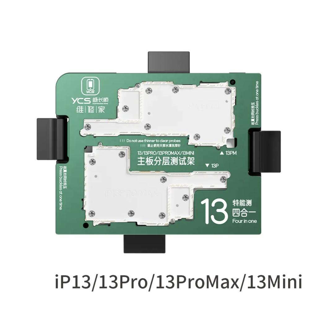 YCS Mobile Phone Repair Motherboard Layered Testing Platform for Apple iPhone 11-17 Series 16E Quick Testing Mobile Phone Repair