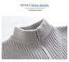 Autumn 2023 Men's Stand-Up Collar Knit Cardigan