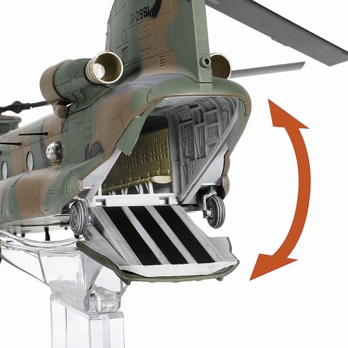 WALTERSONS 1/72 Scale Model Kit of the 1st Helicopter Wing, 103rd Squadron, CH-47JA, Kisarazu Garrison, Japan Ground Self-Defense Force