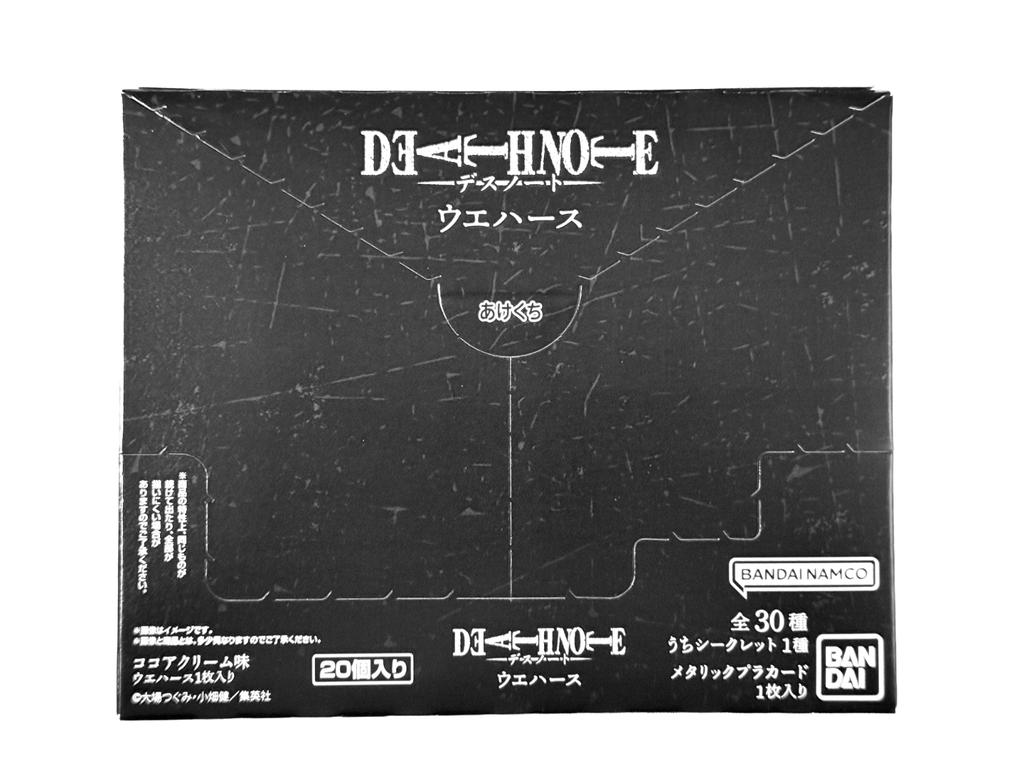 BANDAI DEATH NOTE Wafer Card Collection 20 Packs Box Japan