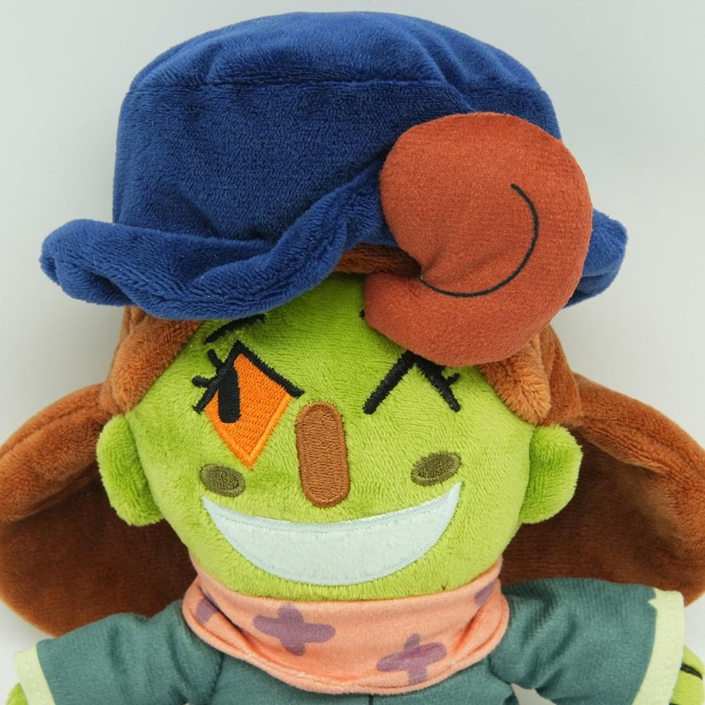 20cm Lächele für mich Gewohnheits-Stofftier Grüne Hexe Plüschpuppe Weiches Kawaii Heimdeko Sammlung Geburtstagsgeschenk für Fans