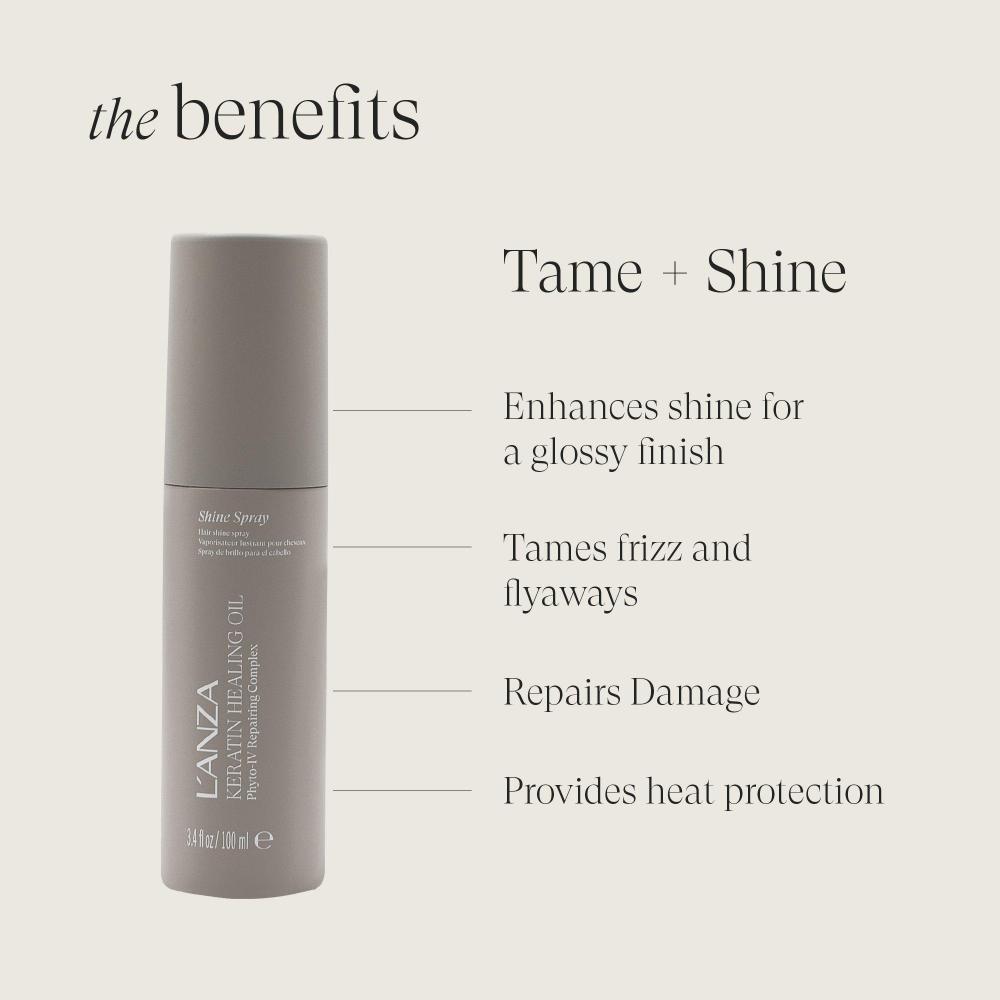 L Anza Keratin heaLing oiL Shine Spray 3.4 Oz