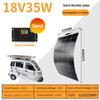 New Flexible Solar Panel 18V Household Photovoltaic Module Single Crystal Solar Panel Power Generation System