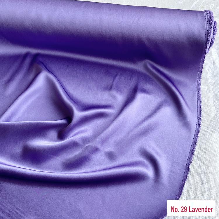 22 Momme Moerbeizijde Crêpe Satijn Stof voor Cheongsam, Beddengoed, Pyjama's en Haarelastiekjes.
