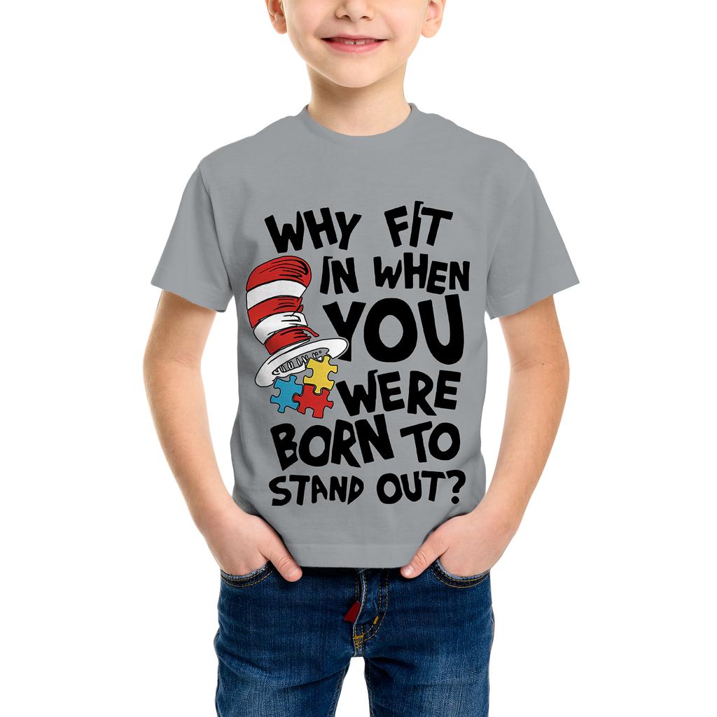 3D Printed T-Shirt - Short Sleeve Crew Neck Casual Streetwear Bike Design for Young People