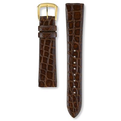 Watch Replacement Genuine Side Crocodile French Lug Width Buckle Width Side Crocodile Dark DA41 Watch [Seiko Watch] Band, Part, Leather, Style,
