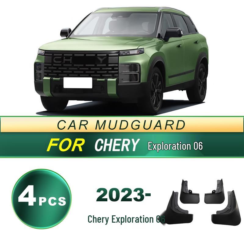 2023 Chery Explore 06 Car Tire Mudguard Rubber Flap Upgrade Accessories