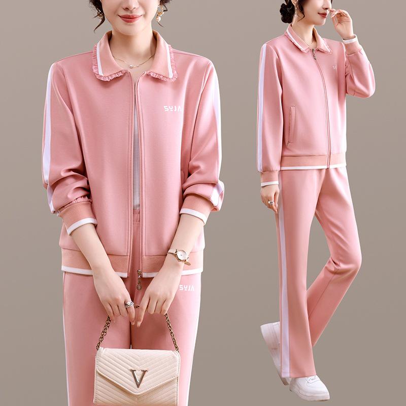 Women's Two-Piece Sports Set: Long-Sleeve Hoodie & Joggers, Soft, Skin-Friendly, Perfect for Commuting, Outdoors, Fitness, Versatile Casual Wear.