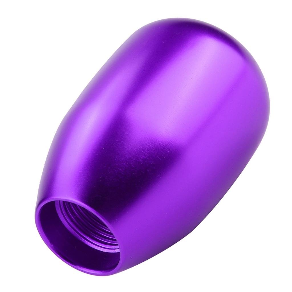 Auto 5-Gang Schaltknauf Schalthebel mit 3 Adaptern 81012mm (lila)