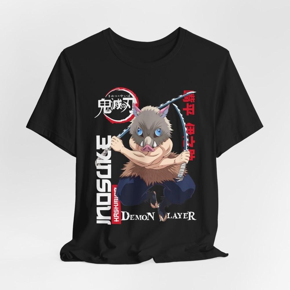 

Inosuke Hashibira Demon Slayer Anime Manga Japanese Otaku Funny Gift T-Shirt Unisex T-Shirt XXL