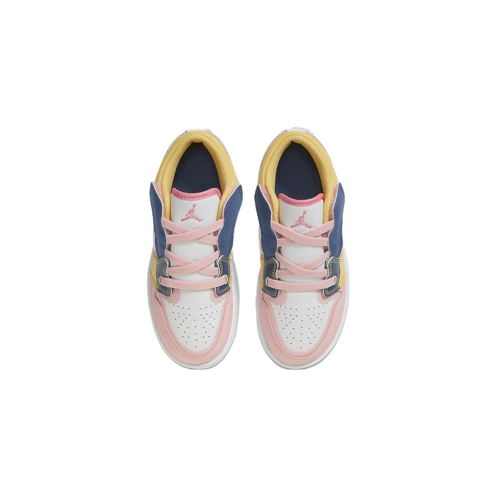 Air Jordan 1 Low ALT SE PS White French Blue Topaz Gold Coral Chalk FD2655-100