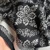 Luxury  Two-Sided Ethnic Style Scarf Pashmina Cashmere Soft Warm Fringe Pashmina Shawl Winter Coldproof Windproof Blanket