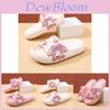 Comfortable Pink Melody Girl's Slippers Soft Eva Summer Indoor House Shoes For Kids