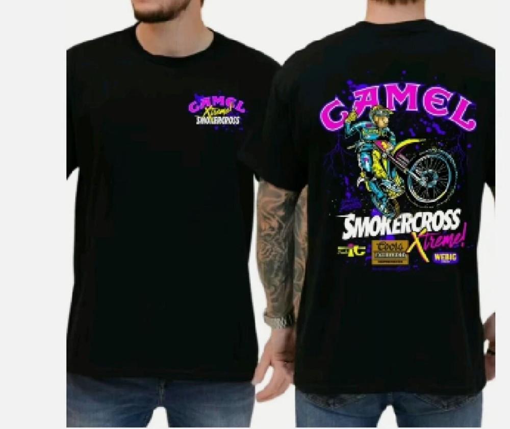 

Camel Motorsport Supercross Extreme TShirt 2 side Printed Unisex T-Shirt S