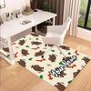 Op maat gemaakte The Gruffalo Tapijt, voor Kantoorstoel Woonkamer Slaapkamer Keuken Kamer Decoratie Cadeaus.
